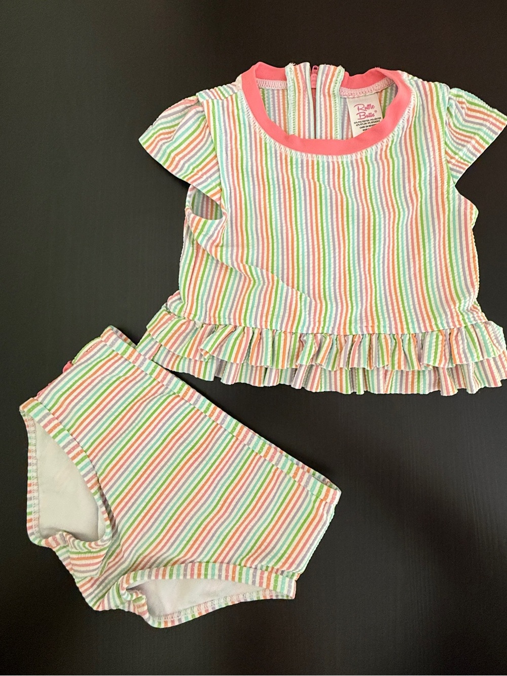 Ruffle Butts Two-Piece Swim Set - 12-18 months